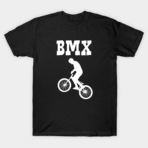 BMX Bike Racing T-Shirt by FruitflyPie